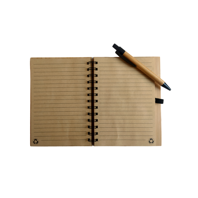 Bloc Notes En Bambou Personnalis